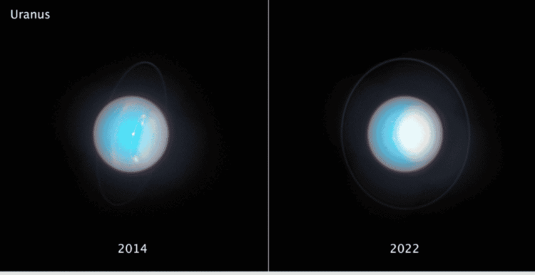 A descoberta sobre Urano que surpreendeu astrônomos A descoberta sobre Urano que surpreendeu astrônomos