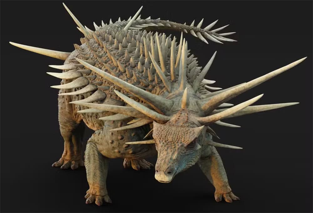 Fósseis revelam novos detalhes sobre o dinossauro mais diferentão de todos